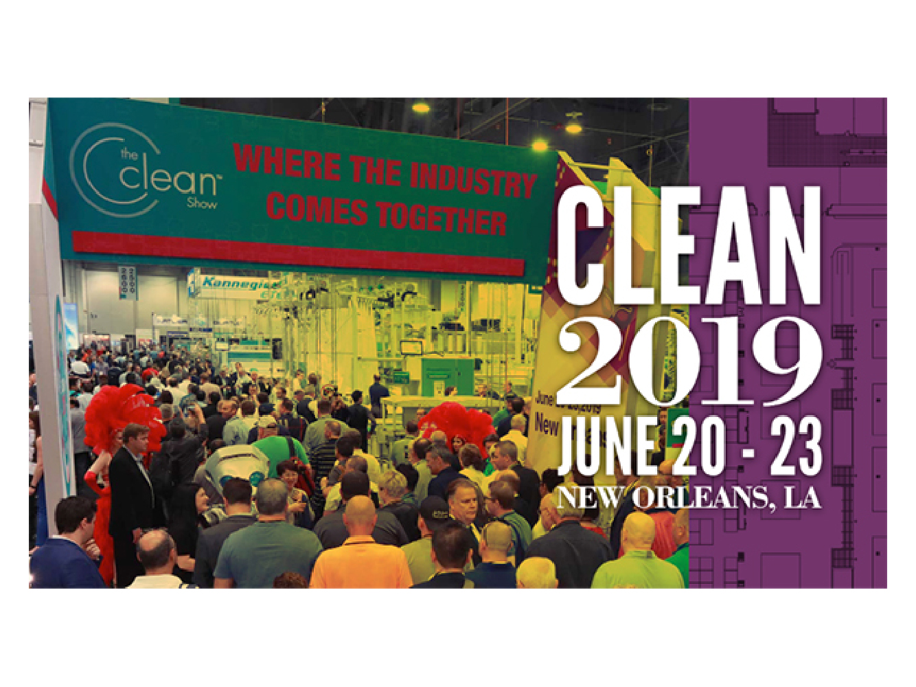 Выставка Clean Show 2019, 20-23 июня 2019, Новый Орлеан, США
